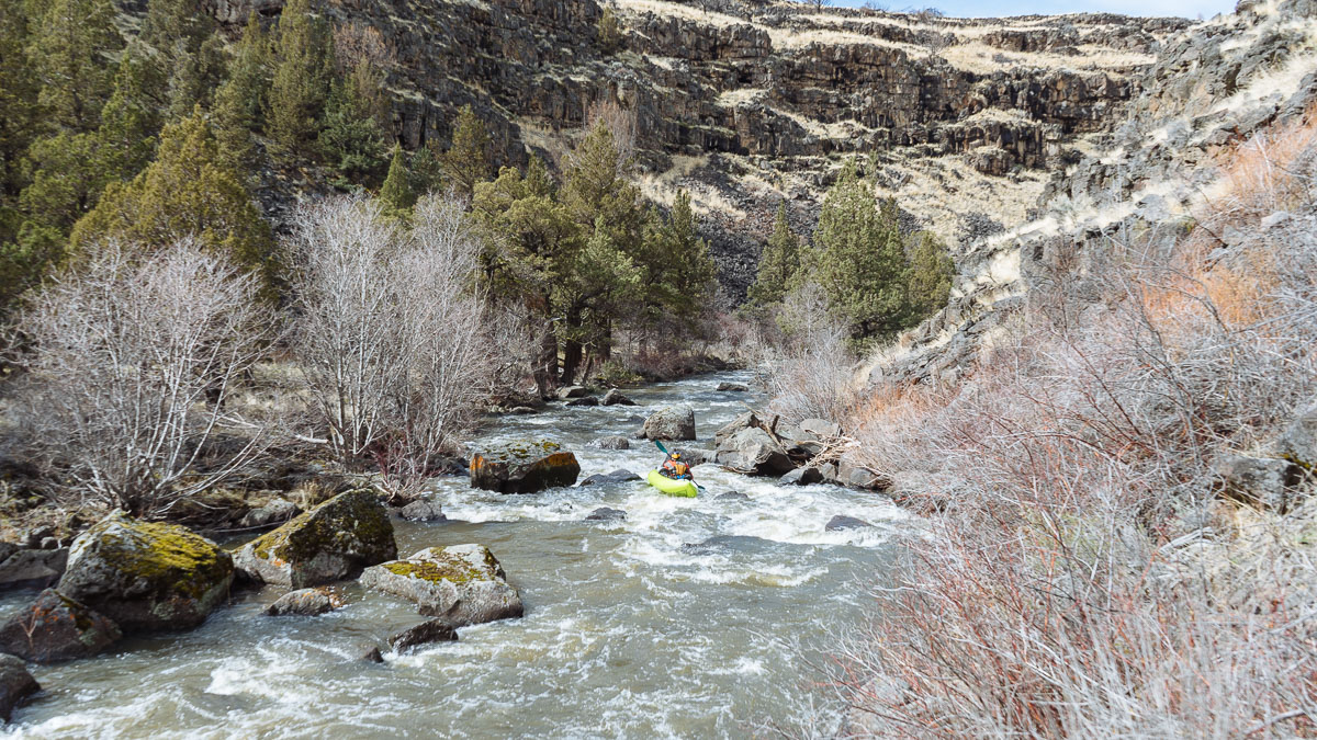 Kayaking the Donner und Blitzen River