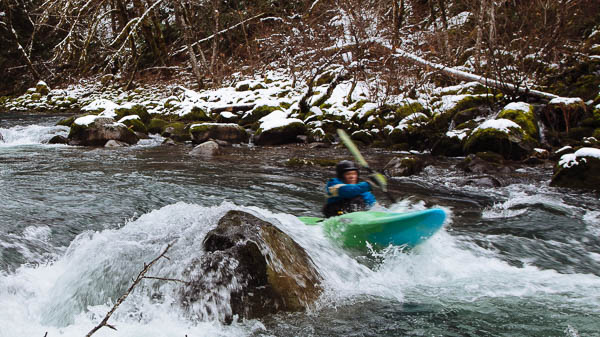 Emily Kayaking Eagle Creek