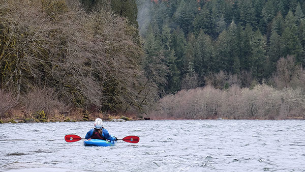 Sandy River Kaykaking