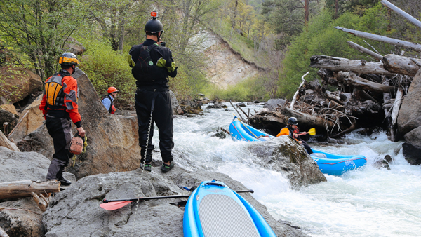 Rafting on the White River