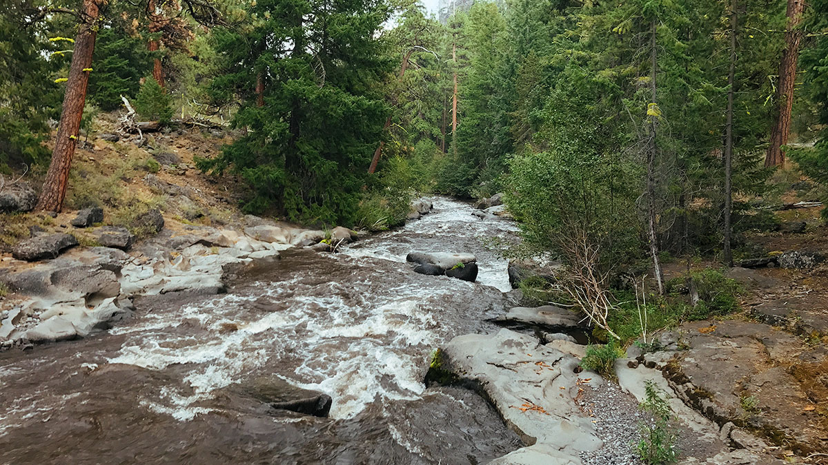 Kayaking Carter Falls during the Upper Clackamas Whitewater Festival